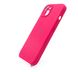 Силіконовий чохол Full Cover для iPhone 13 rose red Full Camera