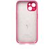 Силіконовий чохол Full Cover для iPhone 13 rose red Full Camera