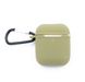 Чохол Silicone Case Shock-proof for AirPods 1/2 + карабін army green