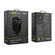 Мережевий зарядний пристрій Yoki Led Series YK-65 2Type-C + 1USB Gan PD 65W black