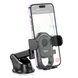 Автотримач Hoco H5 Integrity one-key car holder (center console) black