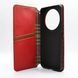 Чехол-книжка Rubic Leather для Xiaomi Redmi A3 red
