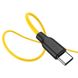 USB кабель HOCO X21 Plus silicone Type-C 3A 1m black/yellow