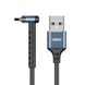 USB кабель Remax RC-100m Joy Series Micro 2,4A/1m Cable+Holder black