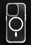 Чехол Fibra Crystal with MagSafe для iPhone 15 Pro Max clear