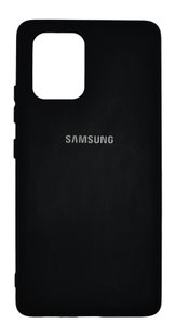 Силиконовый чехол Full Cover для Samsung S10 Lite black My color