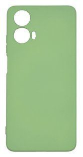 Силіконовий чохол Full Soft для Motorola G24 pistashio Full Camera
