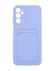 Силіконовий чохол WAVE Colorful Pocket для Samsung A14 light purple Full Camera