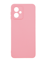 Силиконовый чехол Full Cover для Motorola Moto G54 pink Full Camera без logo