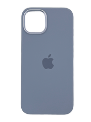 Силиконовый чехол Metal Frame and Buttons для iPhone 13 lavander grey
