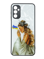 TPU+PC чохол Prisma UA для Samsung M33/M23 Ukrainian with Flag Full Camera