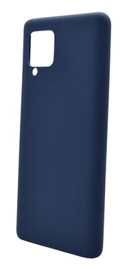Силіконовий чохол Soft Feel для Samsung A42 5G blue Candy