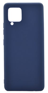 Силиконовый чехол Soft Feel для Samsung A42 5G blue Candy