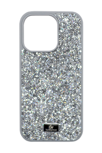 Чохол Bling World Rock Diamond для iPhone 16 Pro silver