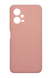 Силіконовий чохол Full Cover для Xiaomi Redmi Note 12 5G/Poco X5 5G pink Full Camera без logo
