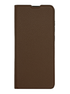 Чохол книжка FIBRA (рельєф) для Xiaomi Redmi Note 15 Pro Plus brown Full Camera