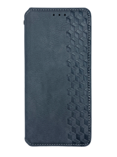 Чохол-книжка шкіра для Xiaomi Redmi 9C/10A dark blue Getman Cubic PU