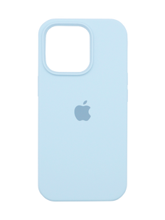 Силіконовий чохол Full Cover для iPhone 16 Pro sky blue