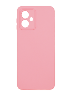 Силіконовий чохол Full Cover для Motorola Moto G54 pink Full Camera без logo