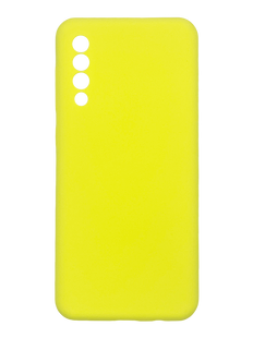 Силіконовий чохол Full Cover Lakshmi для Samsung A50/A50s/A30s yellow (AAA) Full Camera без logo