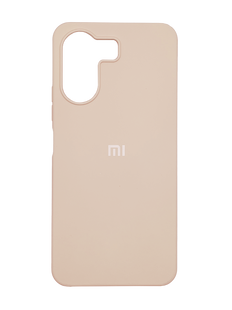 Силіконовий чохол Full Cover для Xiaomi Redmi 13C/Poco C65 pink sand