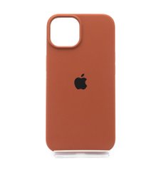 Силіконовий чохол Full Cover для iPhone 14 milk chocolate