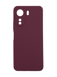 Силіконовий чохол Full Cover для Xiaomi Redmi 13C/Poco C65 plum (AAA) Full Camera без logo