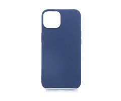 Силіконовий чохол Soft Feel для iPhone 14 blue Candy