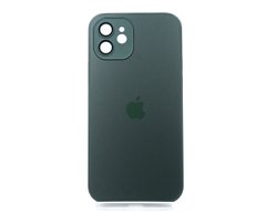 Чохол TPU+Glass sapphire matte case для iPhone 12 cangling green