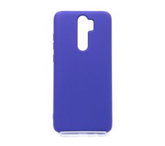 Силіконовий чохол Full Cover для Xiaomi Redmi Note 8 Pro violet без logo