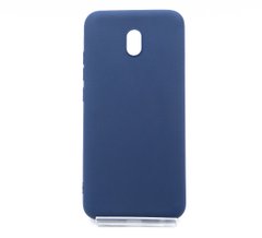 Силіконовий чохол Soft feel для Xiaomi Redmi 8A blue Candy