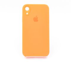 Силіконовий чохол Full Cover Square для iPhone XR papaya Camera Protective