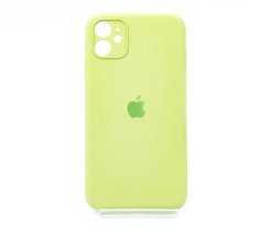 Силіконовий чохол Full Cover для iPhone 11 green(1) Full Camera