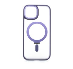 Чохол MATTE GUARD MagSafe для iPhone 15 violet/holder