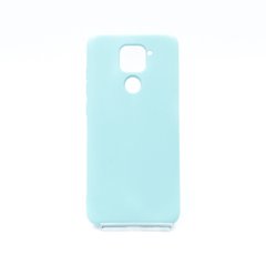 Силіконовий чохол Full Cover для Xiaomi Redmi Note 9 azure без logo