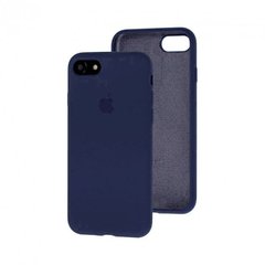 Силіконовий чохол Full Cover для iPhone 7/8 midnight blue