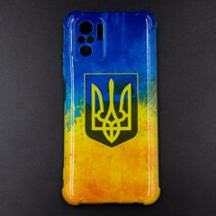 TPU чехол MyPrint для Xiaomi Redmi Note 10, Герб України, Getman Ease, clear, full Camera