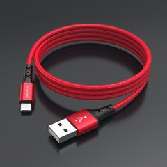 USB кабель Borofone BX20 Enjoy charging data Micro FC 2A/1m red