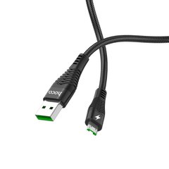 USB кабель Borofone U53 Flash Cable for Micro 4A/1,2m. Black