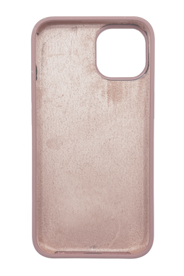 Силиконовый чехол Full Cover для iPhone 12/12 Pro light desert gold