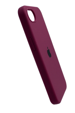 Силиконовый чехол Full Cover для iPhone 16e marsala