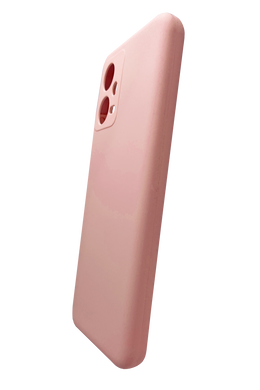 Силіконовий чохол Full Cover для Xiaomi Redmi Note 12 5G/Poco X5 5G pink Full Camera без logo