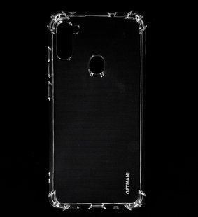 Чехол (TPU) Getman Ease logo для Samsung A11 clear с усиленными углами