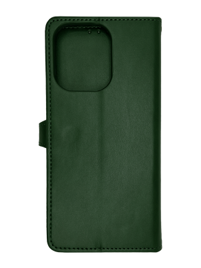 Чохол-книжка шкіра для Xiaomi Redmi 13 4G/Poco M6 4G green Getman Gallant PU