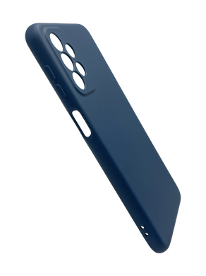 Силіконовий чохол Full Cover для Samsung A23 4G dark blue Full Camera без logo