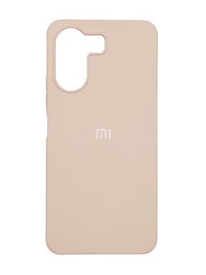 Силіконовий чохол Full Cover для Xiaomi Redmi 13C/Poco C65 pink sand