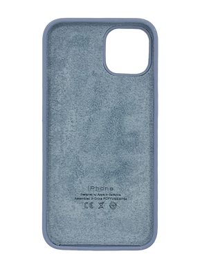 Силиконовый чехол Metal Frame and Buttons для iPhone 13 lavander grey