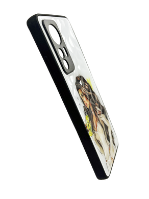 TPU+PC чохол Prisma Ladies для Xiaomi Mi 12/12X yellow Full Camera