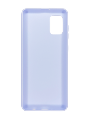 Силіконовий чохол Soft Feel для Samsung A31 violet