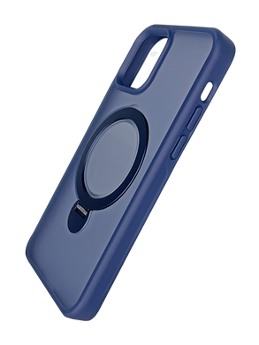 Чохол Ostand with MagSafe для iPhone 12/12 Pro dark blue